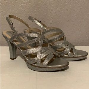 Naturalizer silver heels